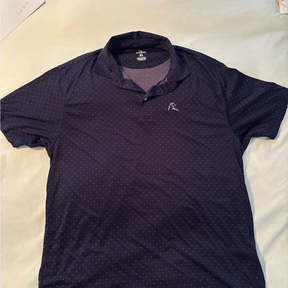 Rhoback Navy Blue Men's Polo Shirt